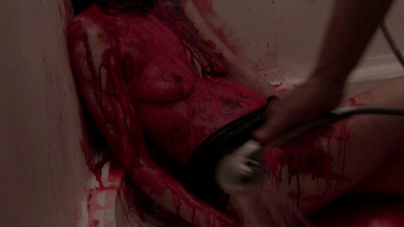 Kristel Breugelmans Nude as Barbara. Breasts, being washed, covered in blood. 805952