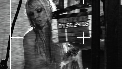Angie Savage Naked in The Family. Breasts, black and white, camera view. 805933