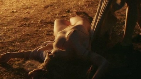Nudes of Martha from The Little Hours. Breasts, Merkin, fire, lying on back. 819852