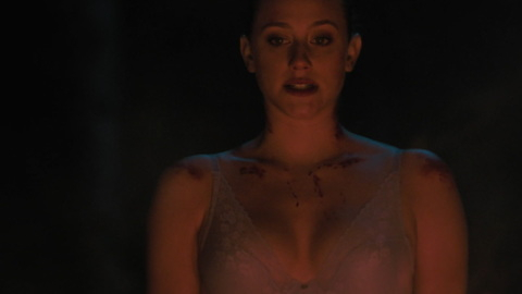 Hottest Betty Cooper Scenes. Underwear, blood, blue bra. 901113