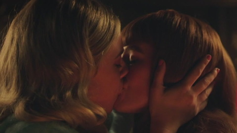 Hottest Betty Cooper Scenes. Lesbian, blonde and redhead, kissing. 963933