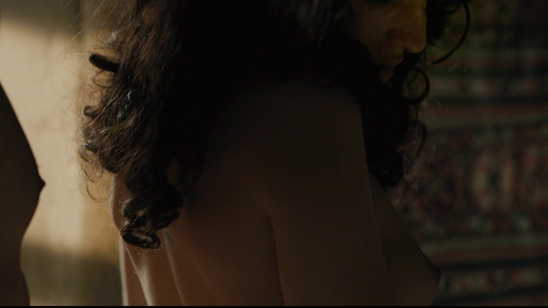 María Valverde Naked as Nino Kipiani. Breasts, back towards camera, curly hair. 808809