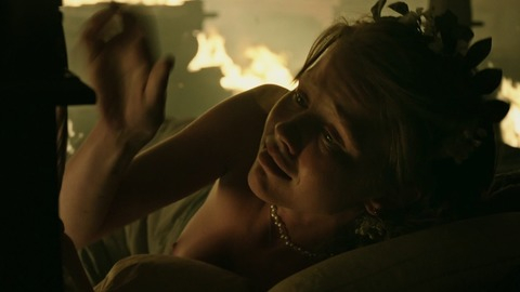 Mia Goth Naked as Hannah. Breasts, fire, nude. 813435