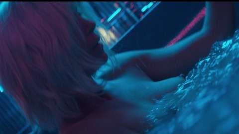 Lorraine Broughton from Atomic Blonde Naked. Breasts, blonde, hard nipple. 824513