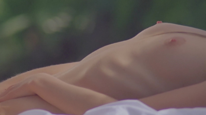 NA from Space in Space Naked. Breasts, in bed, lying on back. 808859