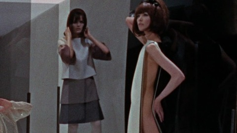 Melanie Hampshire in Blow-Up (1966) Sexy Dress With No Sides Mod 810299