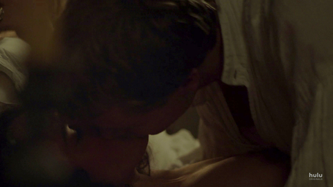 Jessica Brown Findlay Naked as Charlotte Wells. Breasts, areola, brunette. 874587