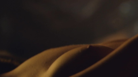 Millie Brady Naked as Princess Aethelflaed. Breasts, Sexy, bedroom, dimly lit. 906135