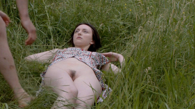 Mélodie Richard Nude in Metamorphoses. Bush, hairy bush, in grass. 811714