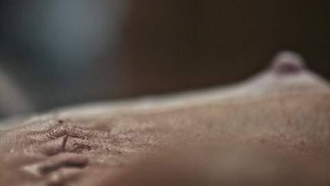 Emily Browning in American Gods (2017-2021) Breasts Prosthetic Airbrushed Close Up 822447