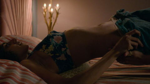 Sunita Mani in GLOW (2017-2019) Sexy Underwear Bedroom Candles 877725