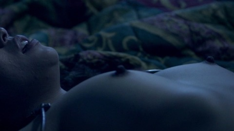 Nudes of Keiko from Karate Kill. Breasts, blue lighting, hard nipples. 816264