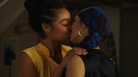 Sexiest Kat Edison Scenes. Lesbian, clothed, interracial. 836314