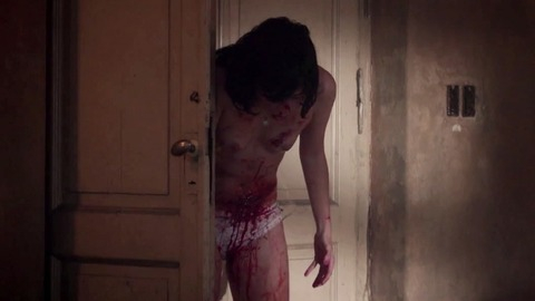 Maria from Hypersomnia Naked. Breasts, Underwear, blood, bloody. 816803