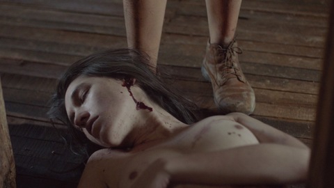 Simone Bucio Naked as Verónica. Breasts, Latina, blood. 958041