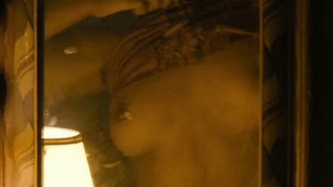 Dominique Fishback Naked as Darlene. Breasts, getting dressed, mirror. 821919