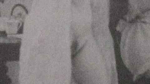 Judi Diamond Naked as Peep Show Girl. Bush, Victorian era, black and white. 820419