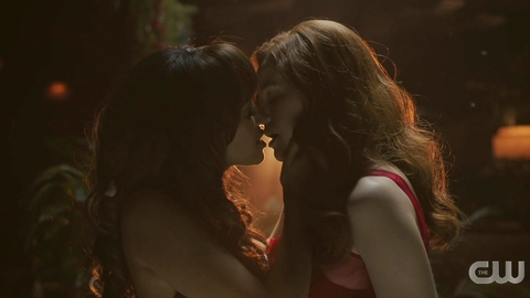 Sexiest Cheryl Blossom Scenes. Lesbian, dream, kiss. 987154