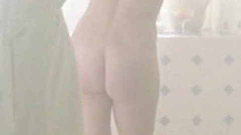 Nudes of Mrs. Grjothornet from The Lion Woman. Butt, bath house, distant. 884574