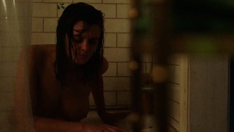 Frankie Shaw Naked as Bridgette Bird. Breasts, nude, shower. 860817