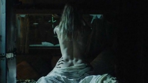 Jessica Madsen Naked in Leatherface. Butt, back dimples, nude. 821755