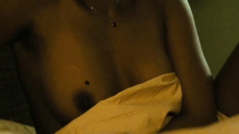 Natalie Paul Naked as Sandra Washington. Breasts, afro, couple in bed. 821913