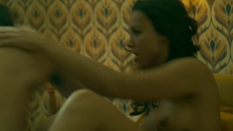 Zsofia Tarjanyi Naked in Strike Back. Breasts, brunette, left breast. 822115
