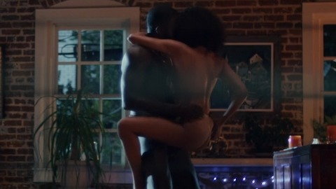 Lex Scott Davis Nude as Angie. Butt, Sexy, apartment, legs around waist. 822164