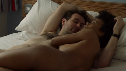 Leah Harvey Naked as Estelle. Breasts, Sexy, bedroom, cuddling. 956919