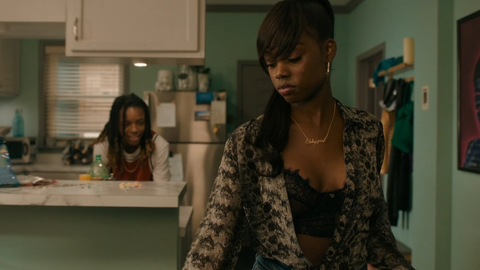 The Chi's Sexiest Scenes with Birgundi Baker. Sexy, SFW, lacey top. 912654