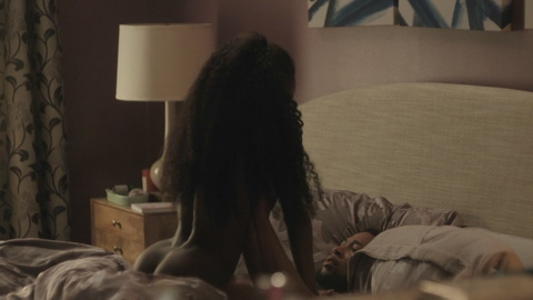 Birgundi Baker in The Chi (2018-2025) Butt Sexy Butt In Bed 992474