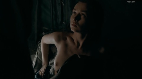 Paulina Szostak Naked in Belfer. Breasts, hard nipple, in bed. 826387