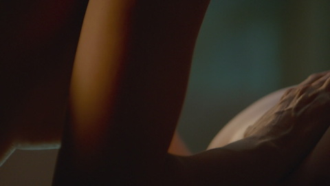 Hottest Daisy Ridley Scene in Ophelia. Sexy, arm covering breasts, candlelight. 925364