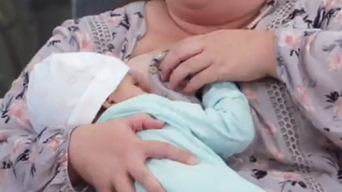 Jolene Purdy Nude as Amber. Breasts, baby, breastfeeding. 828416