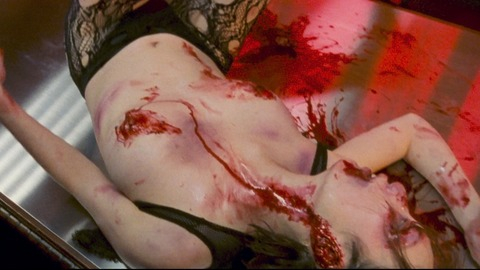 Rio Aoki Nude in Ichi the Killer. Breasts, Underwear, big breast, blood. 829090