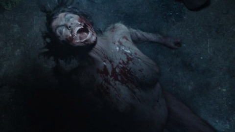 Bel Powley in Wildling (2018) Cgi Sexy Bloody Breasts 830729