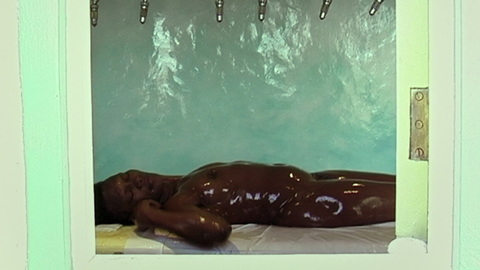 Grace Jones Nude as Herself. Breasts, Bush, full frontal, horizontal shower. 838904