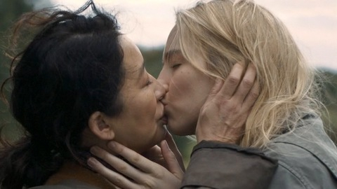 Killing Eve's Sexiest Scenes with Sandra Oh. Lesbian, SFW, blonde. 973794