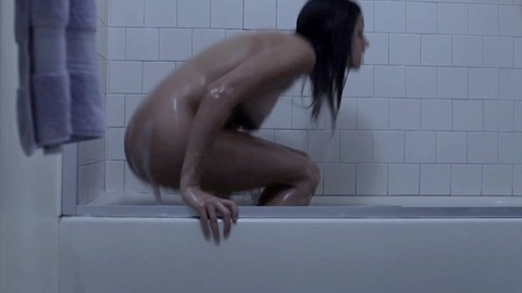 Alexis King from Paranormal Evil Naked. Breasts, Butt, bathroom, bathtub. 832883