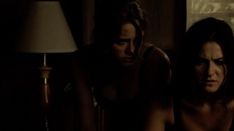 Sexiest Scenes of Jules from Feral. Sexy, cleavage, leaning forward. 841121