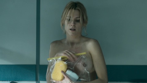 Macarena Ferreiro from Locked Up Naked. Breasts, blonde, hard nipples. 833039