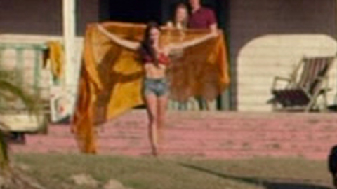 Action Point's Sexiest Scenes with Camilla Wolfson. Bikini, sexy, short shorts. 837414