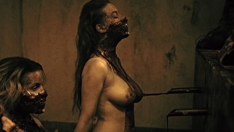 Valerie Sharp Nude as Jury #3. Breasts, black panties, blood. 833498