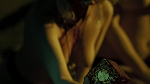 Andi Leah Powers Naked in Hellraiser: Judgment. Breasts, cube, hand. 833485