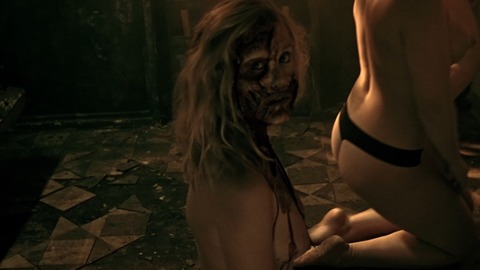 Andi Leah Powers Nude as Jury #1. Breasts, blood, bloody. 833486
