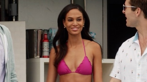 Hottest Joan Smalls Scene in Set It Up. Bikini, SFW, cleavage. 847730