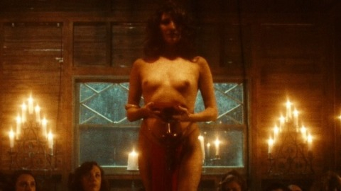 Amara Zaragoza Naked as Joan. Breasts, brunette, candles. 834399