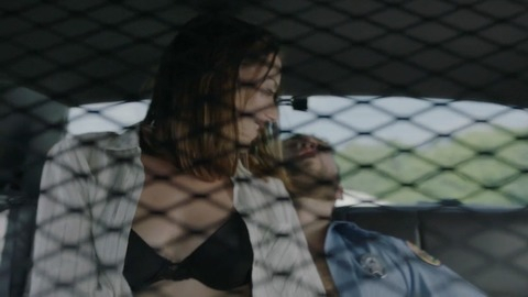 Sexiest Scenes of Detective Brigid O'Reilly from Cloak & Dagger. Sexy, Underwear, SFW, backseat of car. 834491