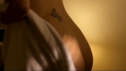 Raven Lee Nude as Annie Dyer. Butt, back tattoo, bent over. 835718