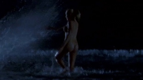 Chung's blonde girlfriend from City Without Baseball Naked. Butt, Skinny Dipping, beach. 836549